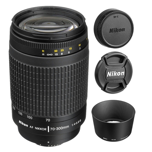 Nikon 70-300mm F/4-5.6G AF Zoom-Nikkor Lens 1928B - (Certified Refurbished)