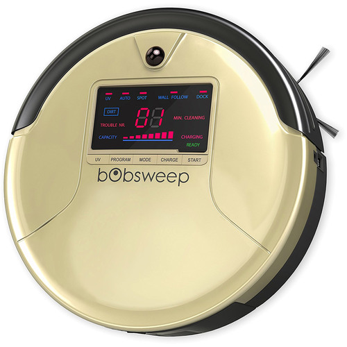 bObsweep PetHair Robotic Vacuum Cleaner and Mop, Champagne - 726670294616