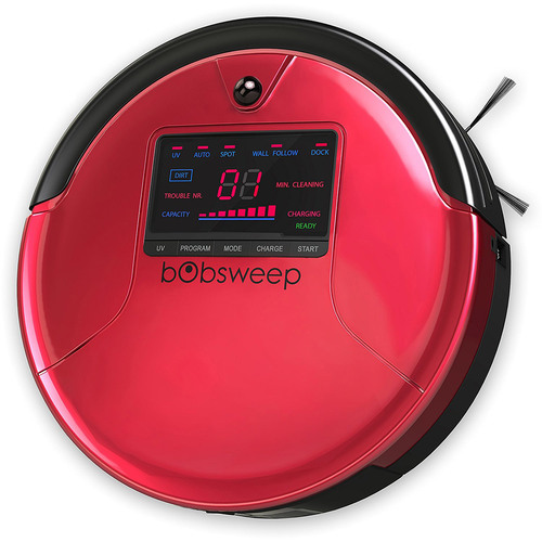 bObsweep PetHair Robotic Vacuum Cleaner and Mop, Rouge - 726670294609