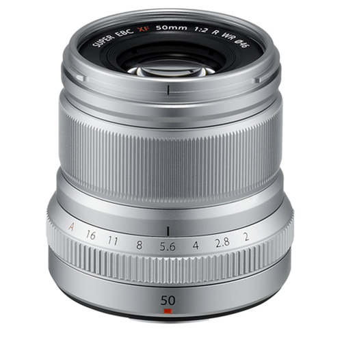 Fujifilm Fujinon ENS XF50mm F2 R WR Lens (Silver)