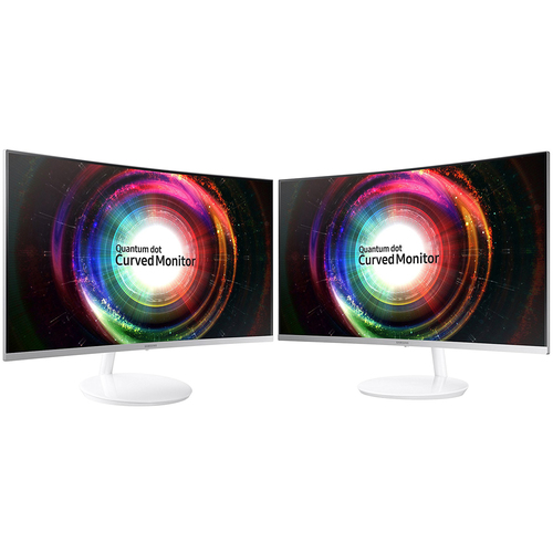 Samsung CH711 Series Curved 27-Inch QHD Monitor 2017 Model 2 Pack
