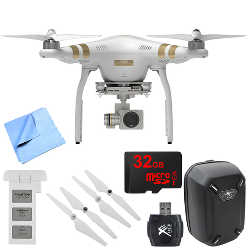 DJI Phantom 3 Professional Quadcopter Drone with 4K Camera Mobile Command Kit