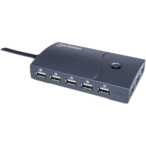 Manhattan 13-Port Hi-Speed Desktop USB Hub - 162463