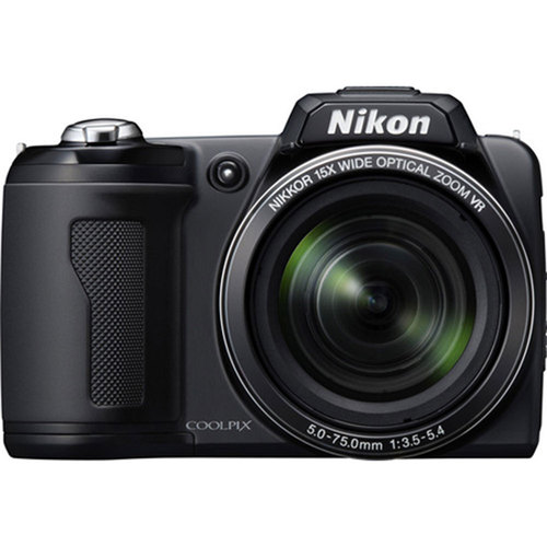 Nikon COOLPIX L110 Digital Camera (Matte Black) Refurbished