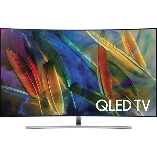 Samsung QN65Q7C Curved 65` 4K Ultra HD Smart QLED TV (2017 Model) - OPEN BOX