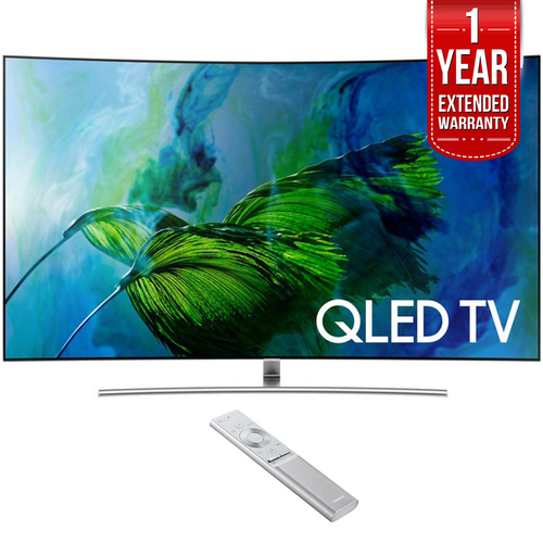 Samsung 75` UHD 4K HDR Curved QLED Smart HDTV 2017 Model with 1 Year Warranty