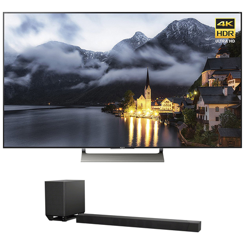 Sony 65` 4K HDR Ultra HD Smart LED TV w/ Sony 7.1.2ch Dolby Atmos Sound Bar
