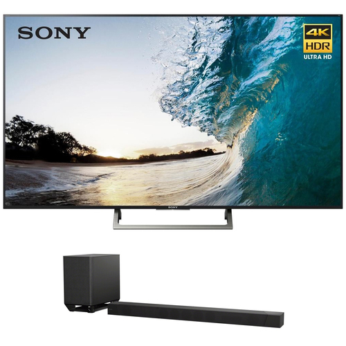 Sony 75` 4K HDR Ultra HD Smart LED TV w/ Sony 7.1.2ch Dolby Atmos Sound Bar
