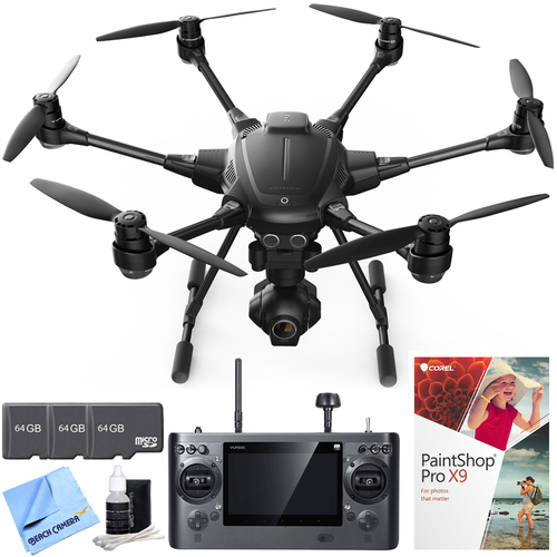 Yuneec Typhoon H RTF Hexacopter Drone with CGO3+ 4K Camera Pro Photo Bundle