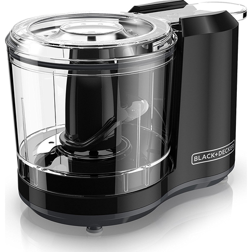 Applica 1.5-Cup One-Touch Electric Food Chopper, Black - HC150B, OPEN BOX