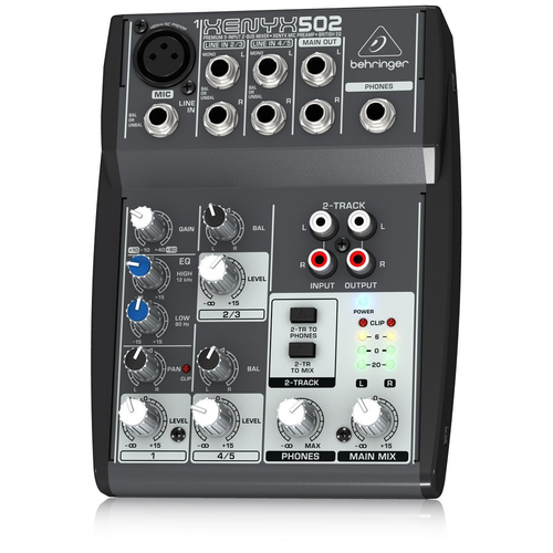 Behringer XENYX502 5-Channel Mixer