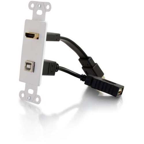 C2G Decora HDMI/USB Dongle F/F WP