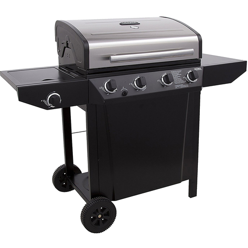 Char-Broil 480 square inches 4-Burner Liquid Propane Gas Grill with Side Burner - 461472417