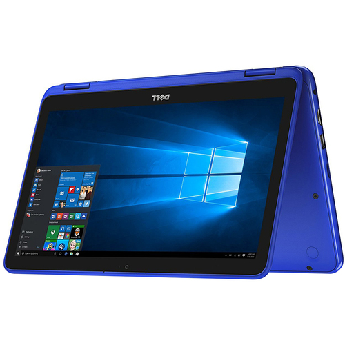Dell Inspiron i3179 11.6` HD 2-IN-1 Laptop, 7th Gen Intel m3-7Y30, 4GBRAM, 500GB Blue