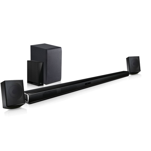 LG Wireless Sound Bar with Subwoofer + Wireless Surround Sound Speaker System