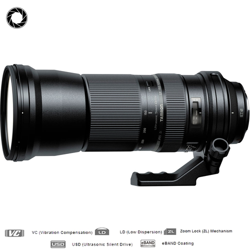 Tamron SP 150-600mm F/5-6.3 Di VC USD Zoom Lens for Nikon -Certified Refurbished