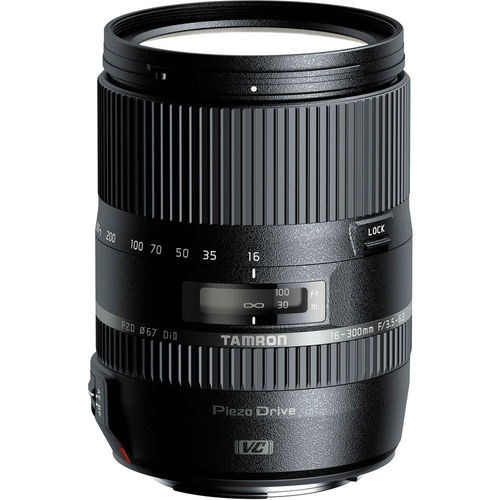 Tamron 16-300mm f/3.5-6.3 Di II VC PZD MACRO Lens f/Nikon Cameras-Certified Refurbished