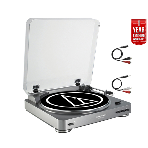 Audio-Technica Fully Automatic Belt Driven Turntable + 1 Year Extended Warranty - Refurbished