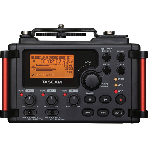 Tascam Portable Audio Recorder for DSLR - DR-60DMKII - OPEN BOX