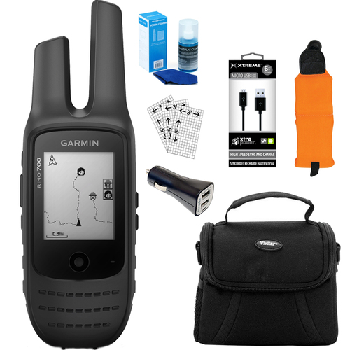 Garmin Rino 700 2-Way Radio + GPS Navigator (010-01958-20) Accessory Kit