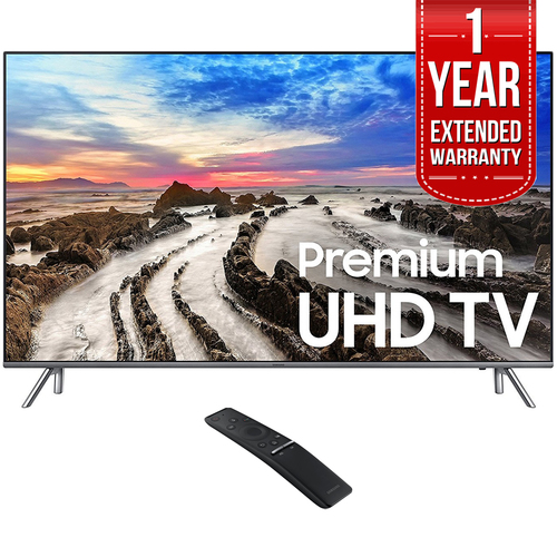 Samsung 82` UHD 4K HDR LED Smart HDTV (2017 Model) w/ 1 Year Extended Warranty