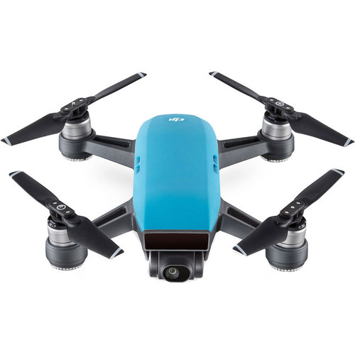 DJI CP.PT.000733 SPARK Intelligent Portable Mini Quadcopter Drone - Sky Blue