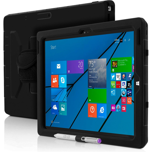 Incipio Multi-Layered Ultra Rugged Case Microsoft Surface Pro 3 - Black - OPEN BOX