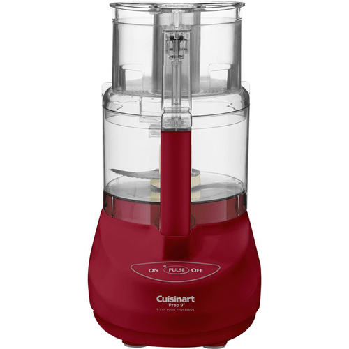 Cuisinart 9 Cup Food Processor (Red) - DLC2009MRY