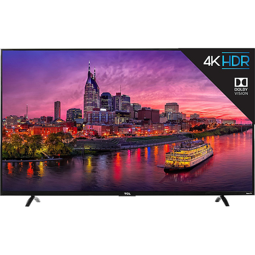 TCL 55` 4K Ultra HD Roku Smart 2017 LED TV w/ DualBand WiFi & Ethernet Port (55P607)