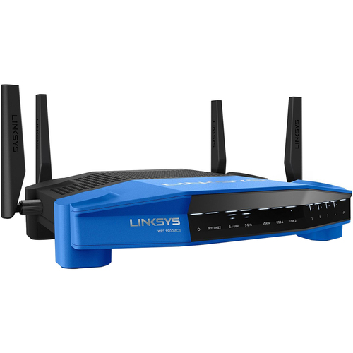 Linksys AC1900 Dual Band Wi-Fi Wireless Router with Ultra-Fast 1.6Ghz CPU - OPEN BOX