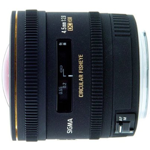 Sigma 4.5mm F2.8 EX DC Circular Fisheye HSM For Sony Alpha DSLRs