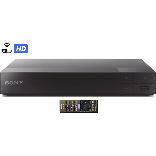 Sony BDP-S3700 Streaming Blu-ray Disc Player with Wi-Fi - (Certified Refurbished)