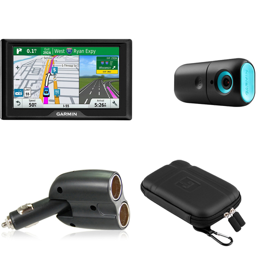 Garmin babyCam Child Monitor with Navigation and Charger Bundle