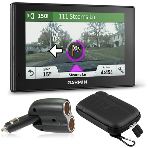 Garmin 010-01541-01 DriveAssist 50LMT GPS Navigator Charger Bundle