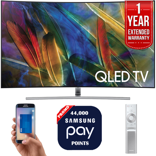 Samsung QN55Q7C 55` 4K UHD Smart QLED TV + 1 Year Extended Warranty + 44,000 Pay Points