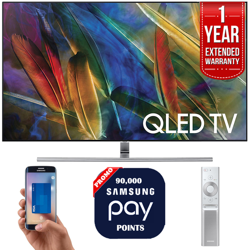 Samsung QN75Q7F 75` 4K UHD Smart QLED TV + 1 Year Extended Warranty + 90,000 Pay Points