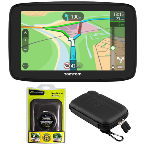 TomTom GO 52 GPS 5` Touch Screen (US-CAN-MEX) w/ Protect and Stow Case and Dash Mount