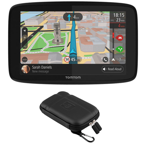 TomTom GO 520 GPS 5` Touch Screen (US-CAN-MEX) with Protect and Stow Case