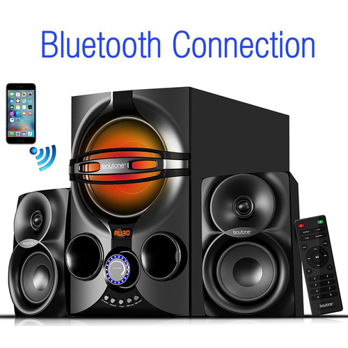 Boytone Wireless Bluetooth Audio Powerful Bass Speaker System BT-324F