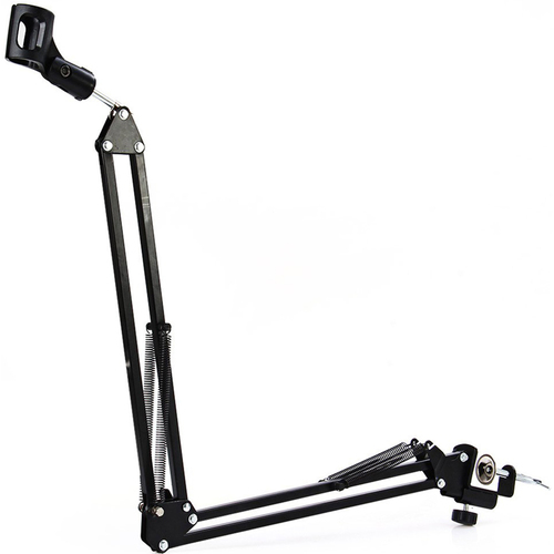 Microphone Suspension With Boom Scissor Arm Stand
