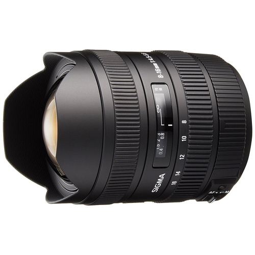 Sigma 8-16mm f/4.5-5.6 DC HSM FLD AF Ultra Wide Zoom Lens for APS-C sized Sony 203205