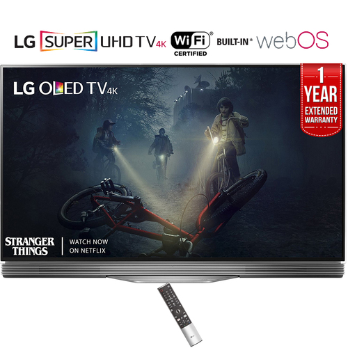 LG 55` E7 OLED 4K HDR Smart TV (2017) + 1 Year Extended Warranty - Refurbished