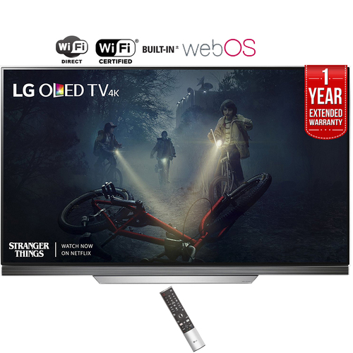 LG 65` E7 OLED 4K HDR Smart TV (2017) + 1 Year Extended Warranty - Refurbished