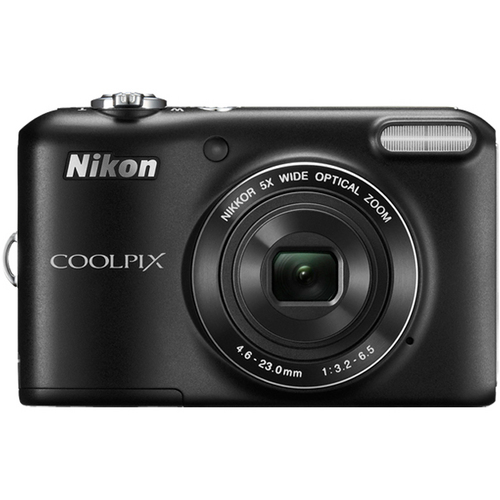 Nikon COOLPIX L28 20.1MP Digital Camera with 5x Optical Zoom (Black) Refurbished