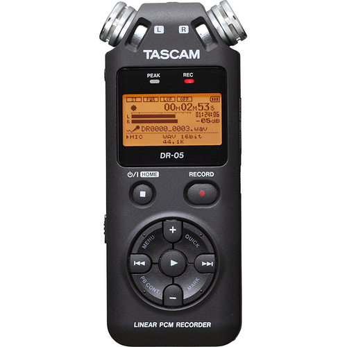 Tascam DR-05 - Stereo Portable Digital Recorder - OPEN BOX