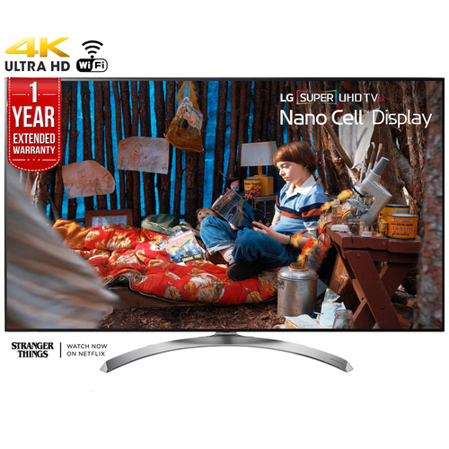 LG SUPER UHD 55` 4K HDR Smart LED TV (2017) + 1 Year Extended Warranty- Refurbished