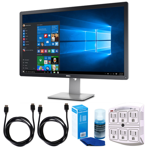 Dell UltraSharp 4k 3840 x 2160 31.5` Screen LCD Monitor w/ Accessories Bundle