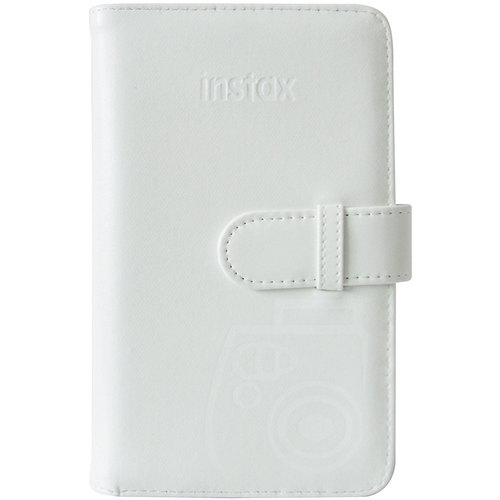 Fujifilm Instax Wallet Book-Bound Style Album Holds 108 Images (White) 600015575