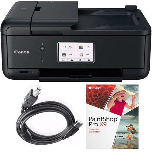 Canon PIXMA TR8520 Wireless Home Office All-in-One Printer with USB Cable & PaintProX9