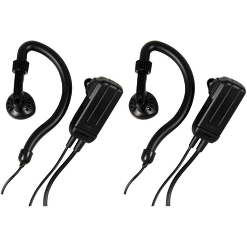 Midland AVPH4 Ear-Clip Headsets for Midland GMRS Radios (Pair)
